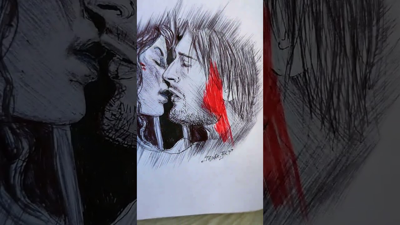 lost #romantic #lost #losttvseries #poster #sawyer #kate #joshholloway #lillyevangeline #mjane_art