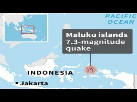 Breaking Ring of Fire Earthquake 7.3 in Indonesia Maluku July 2019 Global Seismic Unrest Video