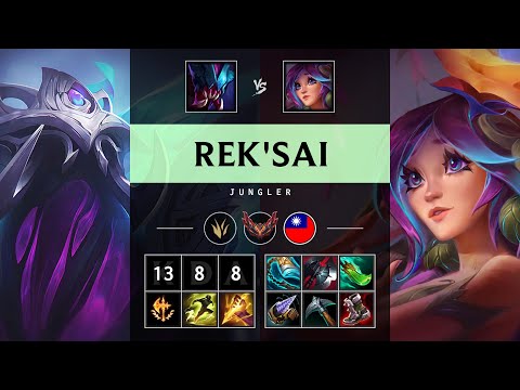 Rek'Sai Jungle vs Lillia - TW Grandmaster Patch 25.14