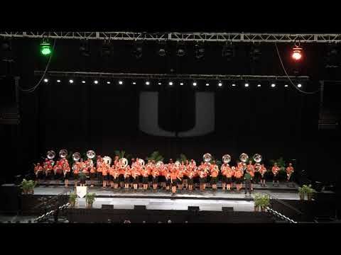 The 2023 University of Miami Frost Band of the Hour - Miami U/'Canes Take Flight