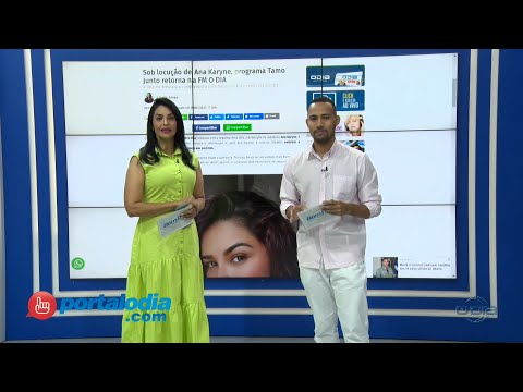 Notícias do Portal O Dia no programa Bom Dia News 10 01 2023