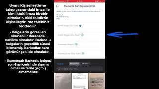 Momento Kart Kişiselleştirme Süreci