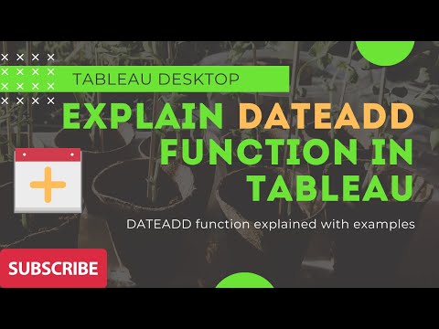 Tableau Explained About Dateadd Function