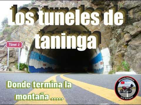 Los Túneles de Taninga , donde termina la montaña .....