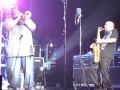 Jeff Coffin playing two saxophones