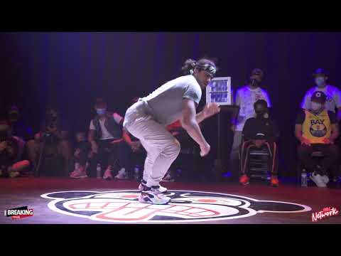 Kid Glyde Vs D Menace - Footwork Top 8 - Massive Monkees Day 2021- Pro Breaking Tour - B-Boy Network