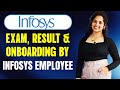 INFOSYS Exam Result Onboarding Selected Working In Infosys
