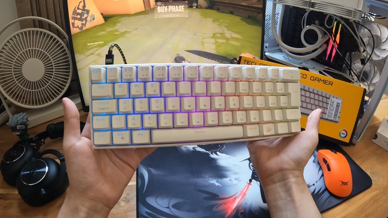 Melhor Teclado Barato no Brasil - KBM! GAMING TG600 Switch Gateron