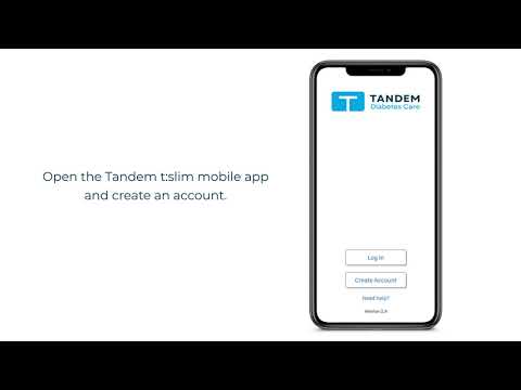 How to Pair the Tandem t:slim Mobile App with Your t:slim X2 Pump