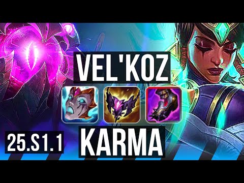VEL'KOZ vs KARMA (MID) | NA Master | 25.S1.1