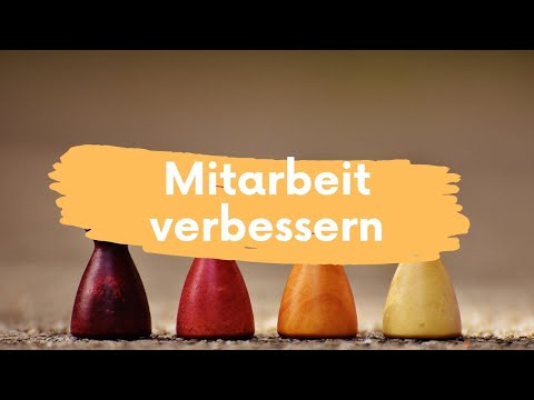Mündliche Mitarbeit - In jedem Fach 15 Punkte erreichen