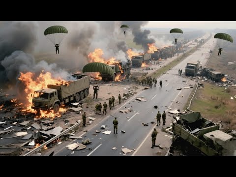 Vor 15 Minuten! 1.500 US-Fallschirmjäger bei der Landung in Kiew von russischen Streitkräften in ein