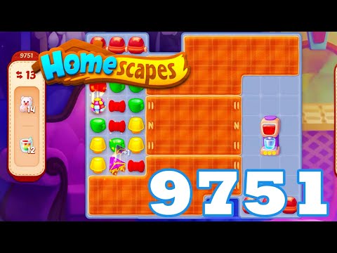 Homescapes Level 9751 HD 3 - match puzzle game | Gameplay Walkthrough | android | GameGo Game | IOS