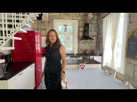 Stone Villa with Olive Garden and Pool — Dream Home on the Aegean Coast