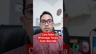 Download lagu How to Open WhatsApp on Another Device Without Scanning a Barcode #shorts #tutorial mp3 Download lagu How to Open WhatsApp on Another Device Without Scanning a Barcode #shorts #tutorial mp3