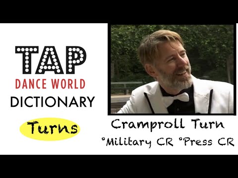 CRAMPROLL TURN / Tap Dance Dictionary / Dictionnaire des pas de claquettes - Tutoriel - Tutorial TDW