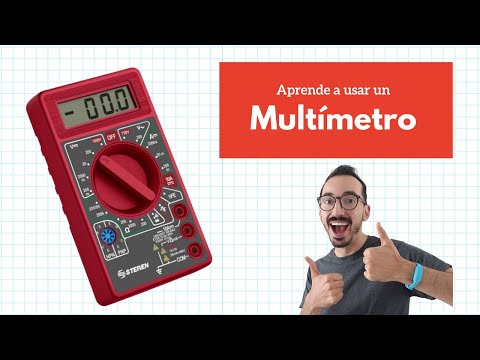 Aprende a usar un Multímetro