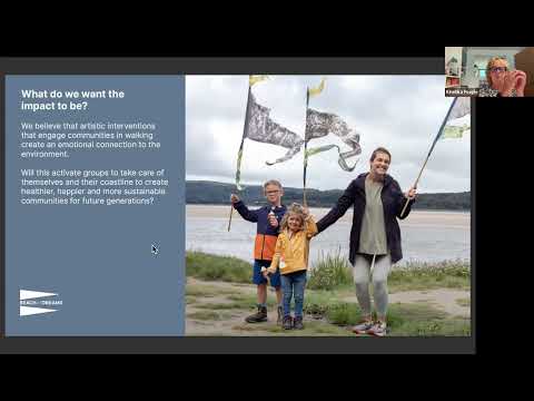 Artists Talking Walking: Walking and the Environment by Beach of Dreams Project, Kinetika, UK