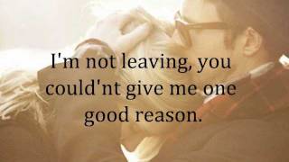 Love Don&#39;t Run - Steve Holy (with lyrics)