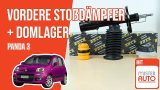 Youtube thumbnail of video "Wie Panda 3 Stoßdämpfer vorne wechseln ➿"