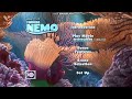 FINDING NEMO SPECIAL EDITION DISC 1 2003 DVD MAIN MENU UNITED STATES