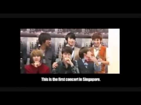 Eng Sub [101230] Super Junior SS3 Singapore message/promotional video!