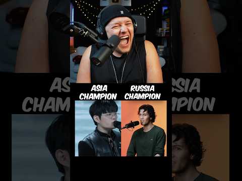 Asia Beatbox Champion vs Russian Beatbox Champion 😳 #tiktok  #beatbox