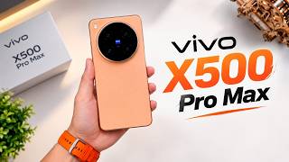 Vivo X500 Pro Max First Look — Unboxing, Camera Test & Honest Hands-On Review