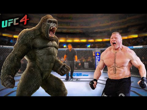 Brock Lesnar vs. King Kong (EA sports UFC 4)