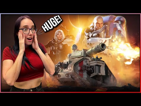 Warhammer 40k Trailer Reaction x World of Tanks | Warhammer Fest 2023