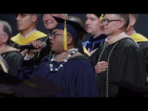 WGU 2023 Las Vegas Commencement - National Anthem Sang by Daniel Glen Saculles