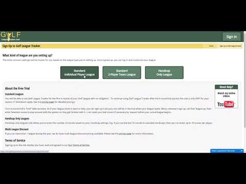 Golfleaguetracker Login