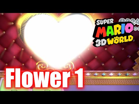 Super Mario 3D World - World Flower 1 - Switch Shock Circus - All Stars 100% Gameplay Walkthrough