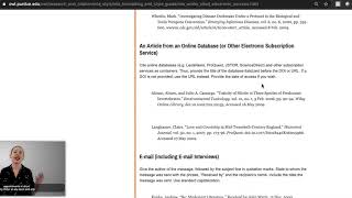 Voice over Purdue OWL MLA Formatting & Style Guide