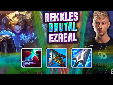 REKKLES  BRUTAL GAME WITH EZREAL! - KC Rekkles Plays Ezreal ADC vs Zeri! | Season 2022