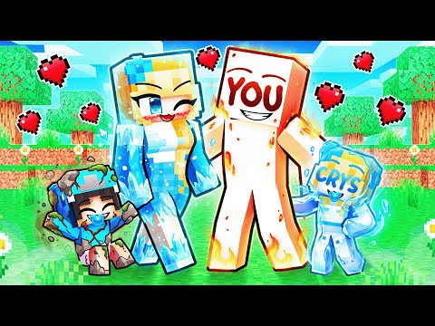 You Have A ELEMENTAL Family in Minecraft!