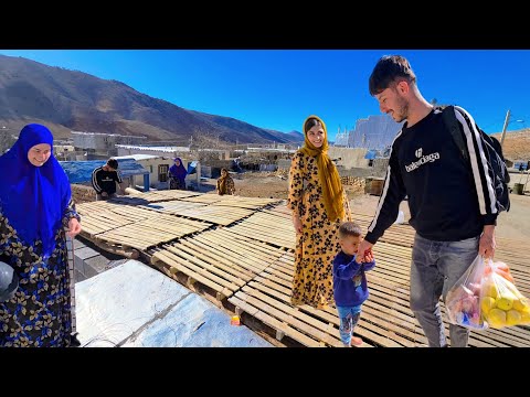 Ibrahim Joins the Family and Strengthens the Roof with Pallets