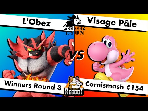 Cornismash #154 | WR 3 | L'Obez (Incineroar) vs [HuB] Visage Pâle (Yoshi)