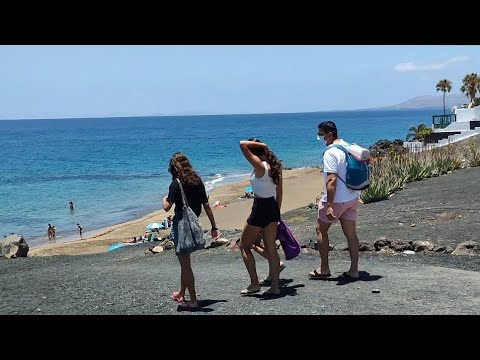 332  -   27/06/21 PUERTO DEL CARMEN LANZAROTE SPAIN UPDATE LUNCH STROLL ☀️🌴🇮🇨🇪🇦☀️