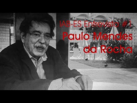 [Teaser] IAB-ES Entrevista #01 - Paulo Mendes da Rocha