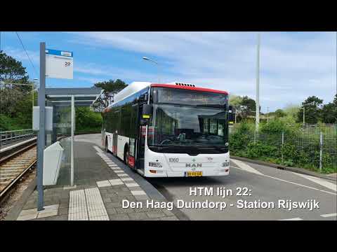 HTM lijn 22: Den Haag Duindorp - Station Rijswijk | Omleiding | 2021