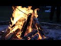 bonfire with friends