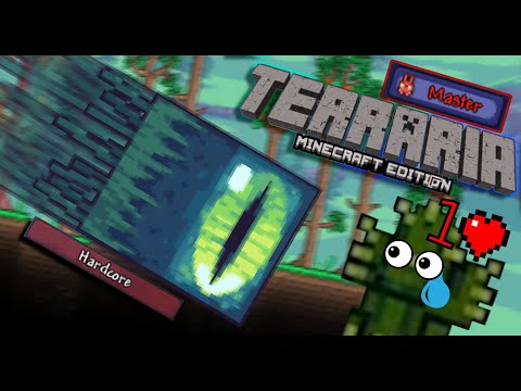 Terraria Hardcore is tough...