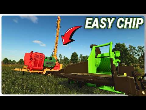 The BEST Wood Chipper Setup You Need to Try in FS25!
