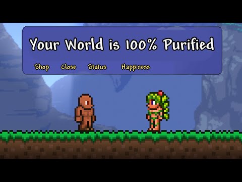 How To Stop Evil Biomes From Spreading In Terraria!