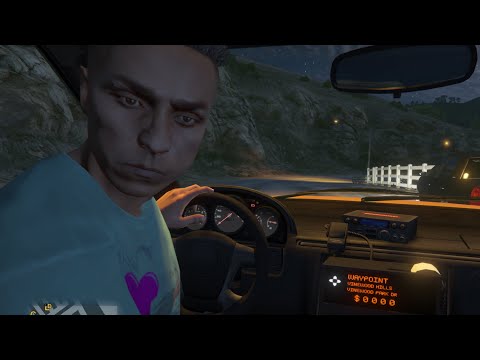 GTA V- taxi ride from Paleto Bay to Grapeseed