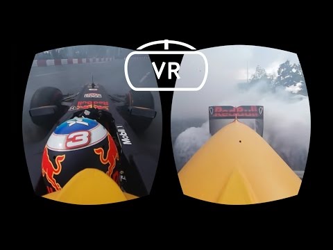 Onboard an F1 car for street burnouts in Virtual Reality and 360!