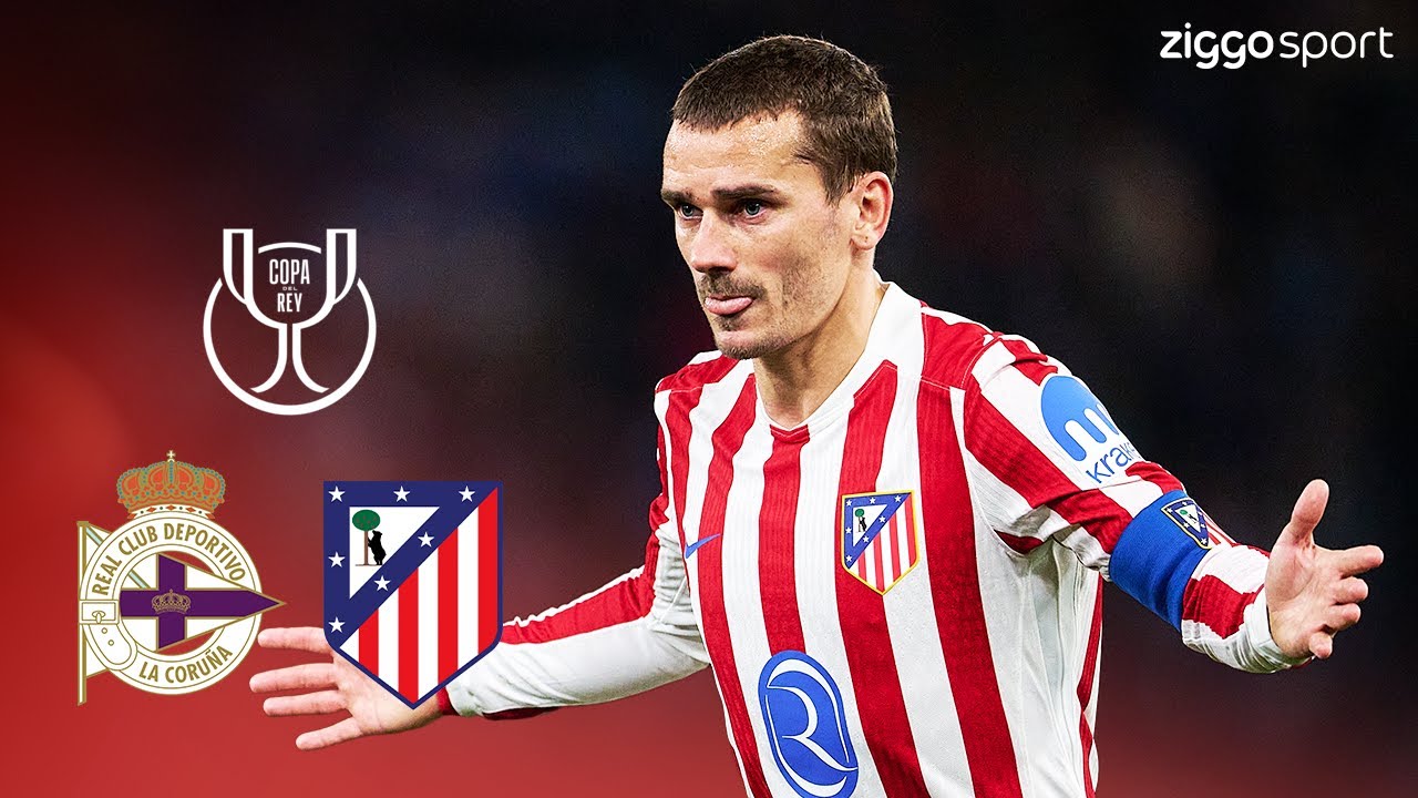 PUUR GEVOEL BIJ WAANZINNIGE VRIJE TRAP VAN GRIEZMANN!✨😍 | Deportivo vs Atlético | Copa del Rey 25/26