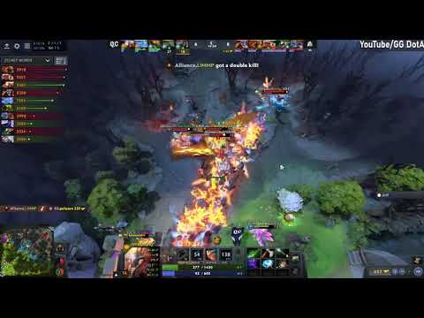 Alliance VS Quincy Crew Game 1 ONE Esports Singapore Major 2021 GG DotA