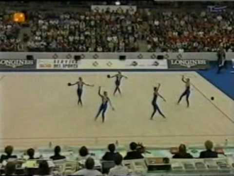 Swizerland 3 ropes+2 balls AA European Championships 2001